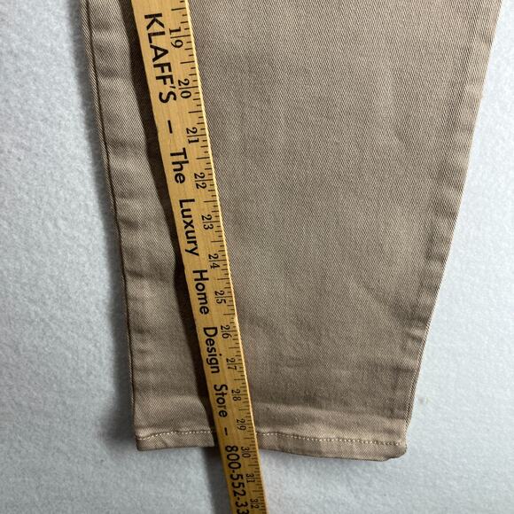 GLORIA VANDERBILT Jeans 16 Amanda Tapered Heritage Fit Stretch Twill Brown NEW - Picture 13 of 15